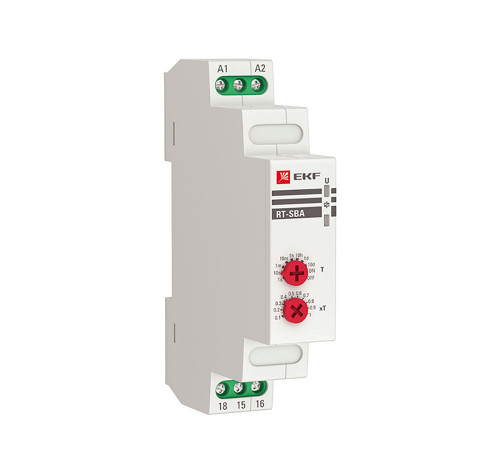 Реле времени RT-SBA (задержка времени включ.) 12-240В EKF PROxima rt-sba-12-240